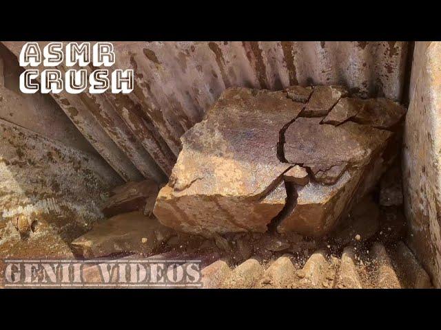 Satisfying Stone Crushing | Rock Crusher | Jaw Crusher in Action | GeniiVideos