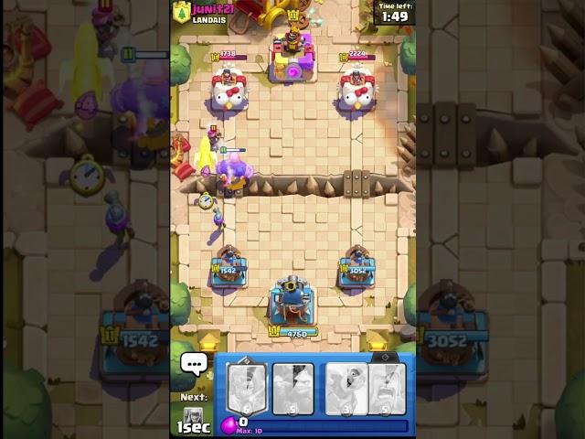Clash Royale - Hirudov vs junit21 - Boss Bandit Blitz [Android Gameplay] (2025) Supercell