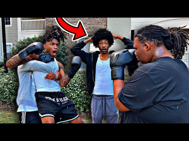 I GOT JUMPED INFRONT OF ARCH PRANK *LOYALTY TEST*