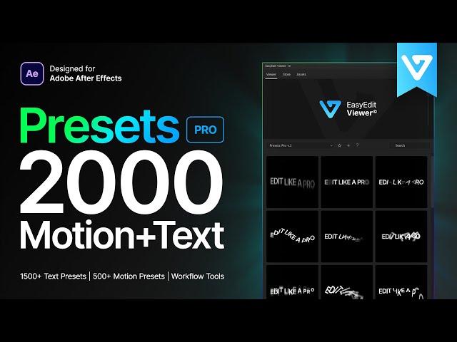 2000 Presets Pro |  Free Extension | EasyEdit- Giveaway