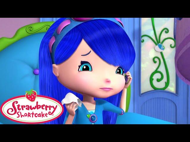 Strawberry Shortcake  Blueberry is Sick! Berry Bitty Adventures   Cartoons for Kids