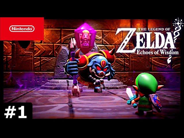 The Legend of Zelda Echoes of Wisdom Gameplay Part 1 (No Commentary)