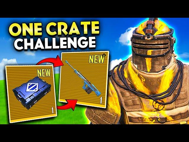 AMR Steel Front "One Crate" Challenge in Metro Royale (PUBG MOBILE)