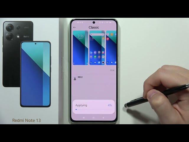 How to Get Back Classic Theme on Redmi Note 13 - Default MIUI Theme
