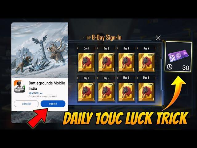 FREE 50UC VOUCHER EVENT IS HETE - I GOT ULTIMATE HELMET IN 10UC - DAILY 10UC SPIN TIPS & TRICKS