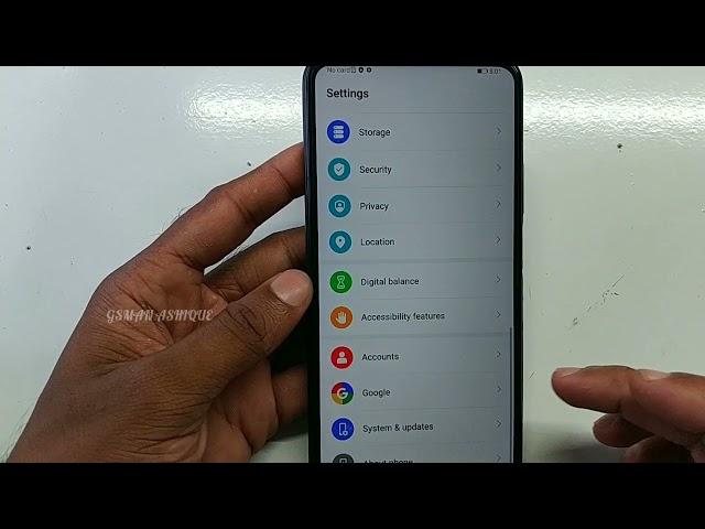 Huawei Y9 Prime (2019) (STK-L21) How to Disable Talkback or Voice over I GSMAN ASHIQUE I