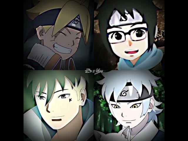 12 Years Old :  - 16 Years Old :  |Who do you like?| #boruto #denki #kawaki #mitsuki