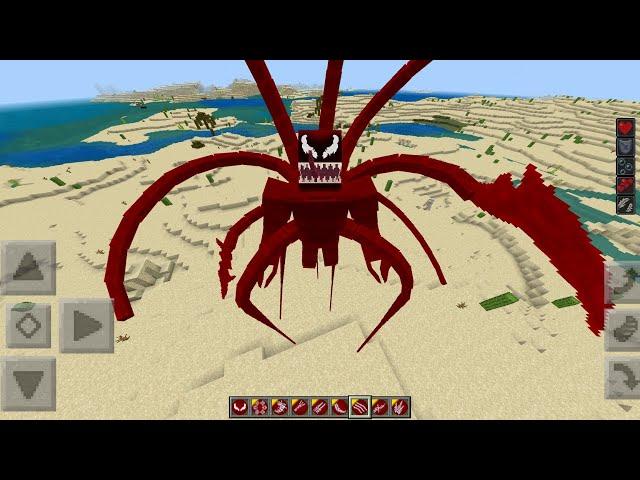 Venom Let There be Carnage MOD in Minecraft PE