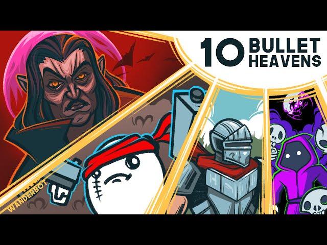 10 Bullet Heaven // Horde Survival Games That Everyone Should Try!