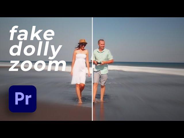 Make the Dolly Zoom Effect in Premiere Pro