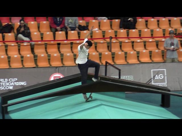 Vincent Millou - World Cup Skateboarding Moscow 2016 qualification 20161015