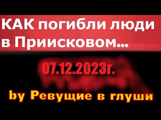 Почему погибли люди в Приисковом...? Что произошло за перевалом...