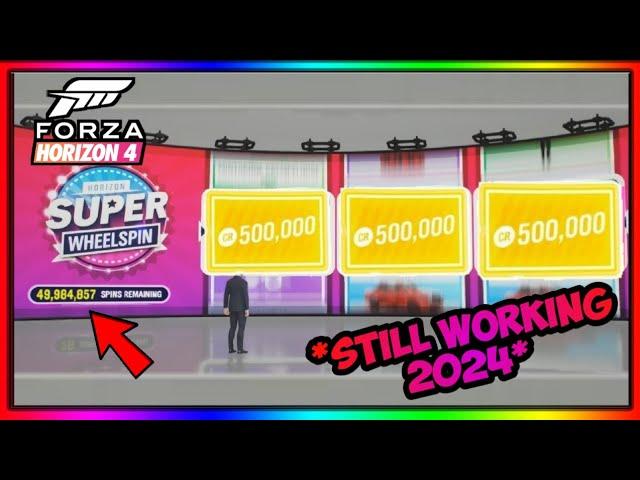 *WORKING* Forza Horizon 4 *UNLIMITED SUPER WHEELSPINS GLITCH!* FAST EXPLOIT!* *STILL WORKING 2024!*