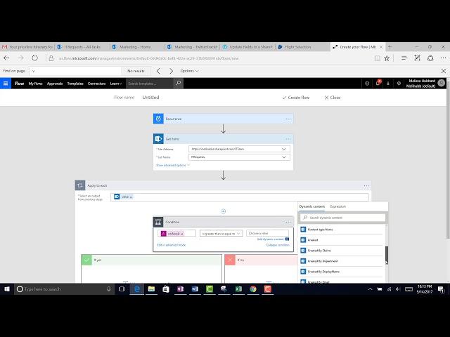 Update SharePoint Task List Items when Overdue using Microsoft Flow