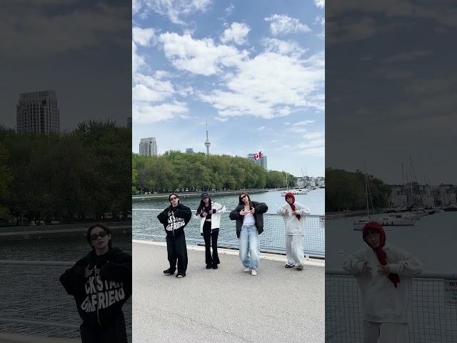 #BINI:#BINI_ShagidiDC in Toronto! Are you slicker than Sheena, Mikha, Stacey & Maloi?