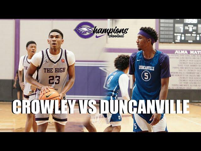 4⭐️ TCU Commit Kayden Edwards vs Kamden McGilveary | Duncanville vs Crowley Game was Insane!!!