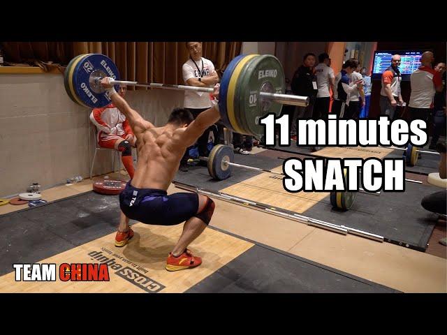 Shi Zhiyong, Tian Tao, Li Dayin... Team China in Switzerland, all SNATCH footage