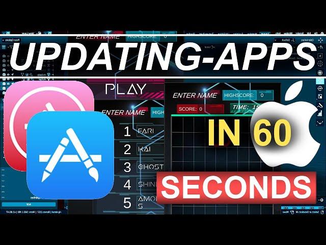 Update Apple App-Store Games/Apps (In 60 Seconds!!)