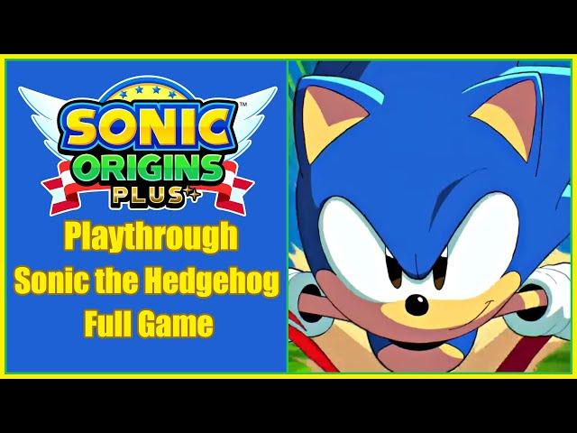 Sonic Origins Plus | Sonic the Hedgehog | Full Game Playthrough