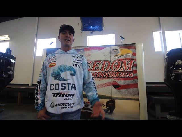 Bass Pro Champion Casey Ashley for Freedom Outdoors