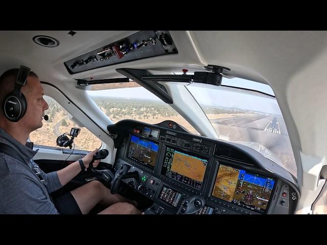 Challenging flight! Flying the TBM 960 from Richland, Washington to Bend, Oregon!