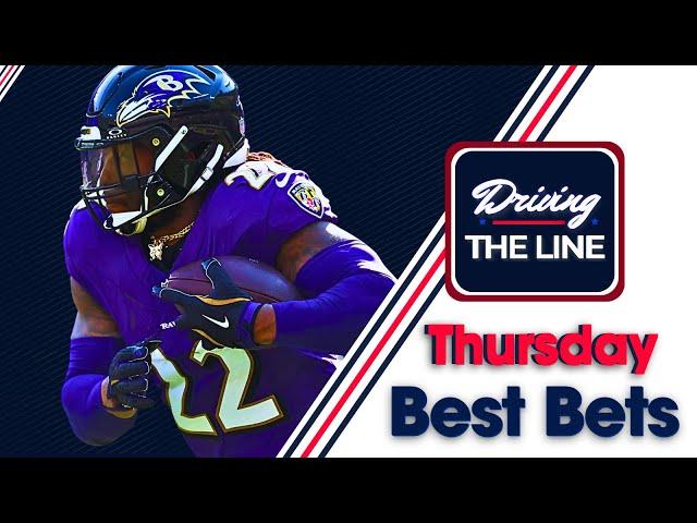 Bengals-Ravens TNF Best Bets + NBA Picks and Props!  | Driving The Line