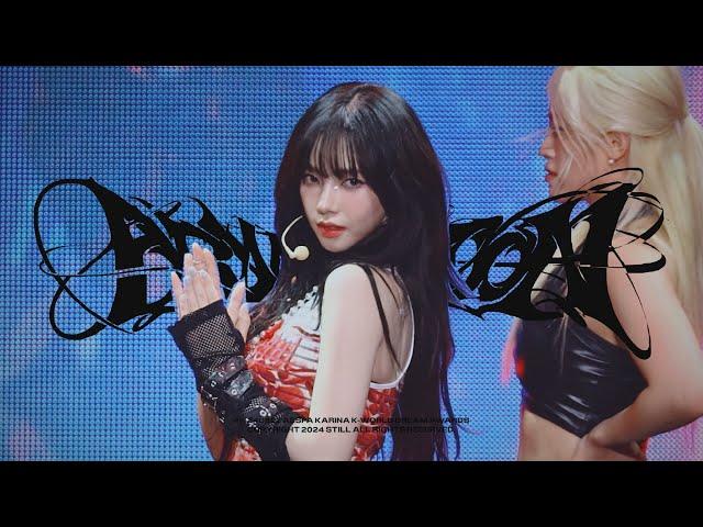 [4K] 240822 aespa KARINA 에스파 카리나 K-WORLD DREAM AWARDS - 'Armageddon' 직캠