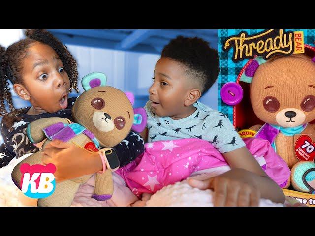 Kamdenboy & Kyraboo's Wish came TRUE | Our Thready Bear came to LIFE