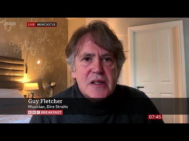 Guy Fletcher (Mark Knopfler's 'Going Home' Charity Single Producer) On BBC Breakfast [03.03.2024]