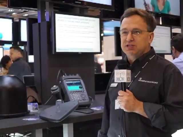 #CTIA13: Rohde & Schwarz Demo Portable Receivers