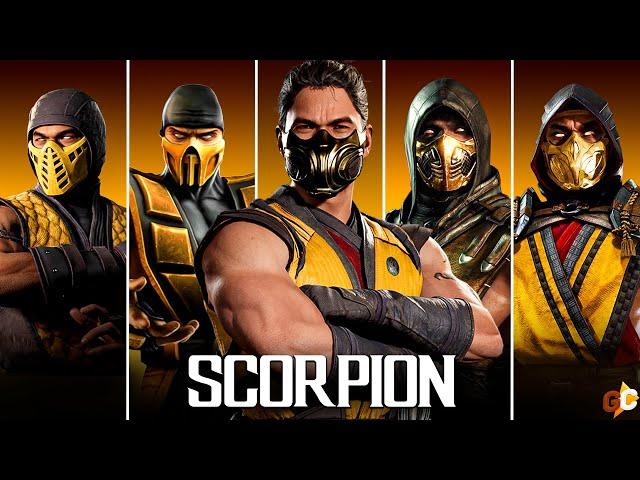 Mortal Kombat SCORPION Evolution 1992-2023 | 2K 60 FPS