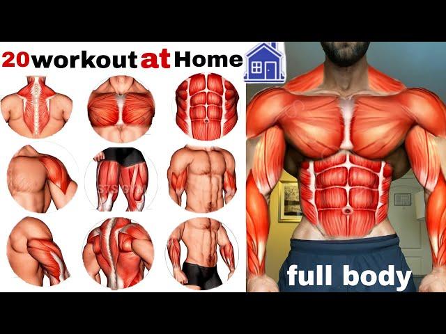 full-body exercises atتمرين الجسم كامل في المنزل home No equipment @S7S_GYM