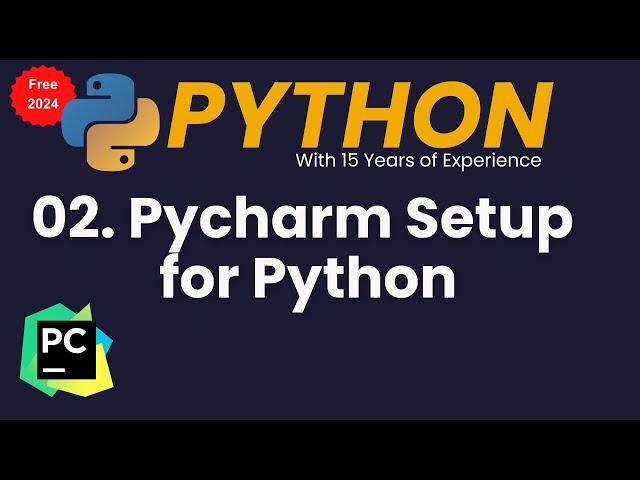 Pycharm Setup for Python