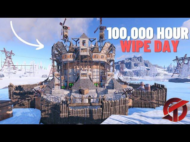 How 100,000+ HOUR Group Starts WIPE DAY - Rust Clan Progression