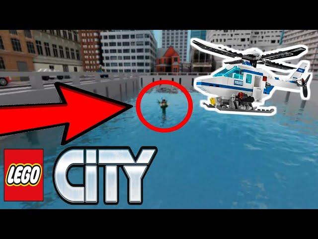 BenPlayz Has Fallen Into The River In Lego City