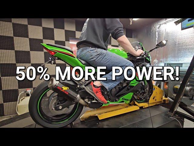  NEW ZX4RR GAINS 50% MORE POWER! 