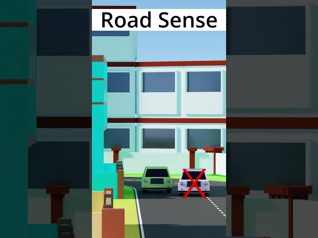 Overtaking At The Turn Wrong Or Right? | Road Sense | India | Mana 3D | #shorts