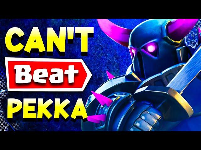 This Pekka Deck is *UNBEATABLE* in Clash Royale