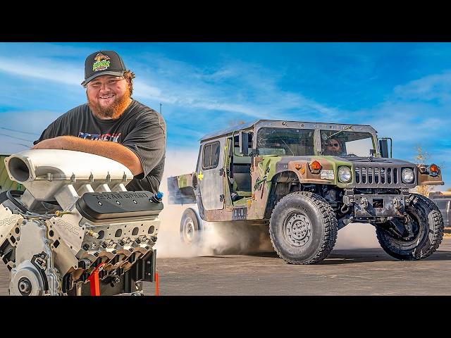 I Built A 1000HP Supercharged Humvee For a Top Secret Mission