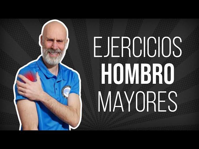 Rutina de EJERCICIOS para problemas de HOMBRO en adultos mayores