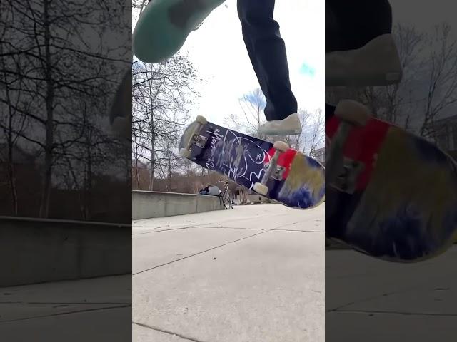 This is the definition of a perfect treflip