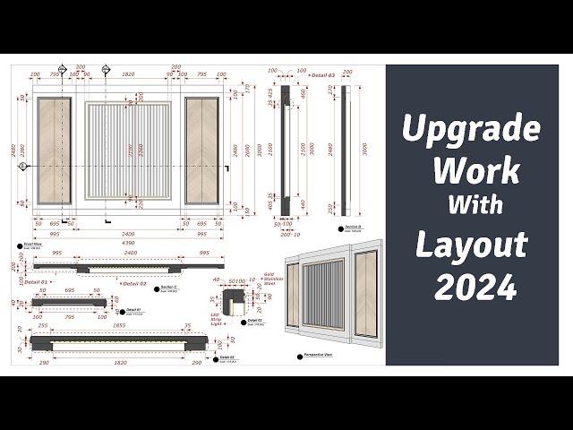 Layout SketchUp Lesson#30 Upgrade Work with Layout 2024