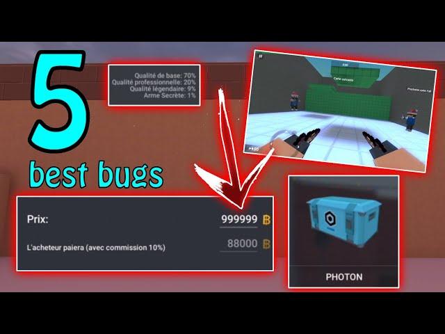 TOP 5 BUGS OF 2021 : Market Bug, Bunny hop Bug, Weapons bug (and more...) 100% work