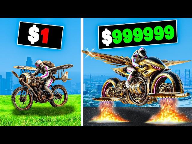 $1 to $1,000,000 Flying Bike in GTA 5