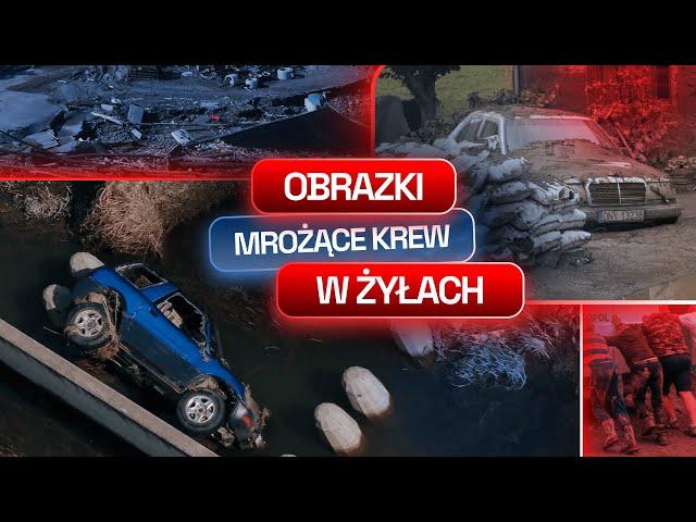 LUDZIE PRZYWIĄZYWALI AUTA. WODA WDARŁA SIĘ Z NIEOCZEKIWANEJ STRONY. NYSA I GŁUCHOŁAZY