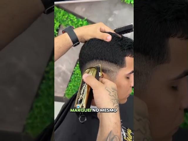 COMO FAZER (MID FADE) USANDO SÓ O PENTE 1 RÁPIDO E FÁCIL #midfade #degradê #cortes #fade