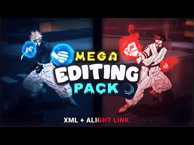 Mega WIS Editing Pack Alight Motion | Collab w/‪@orphicakm