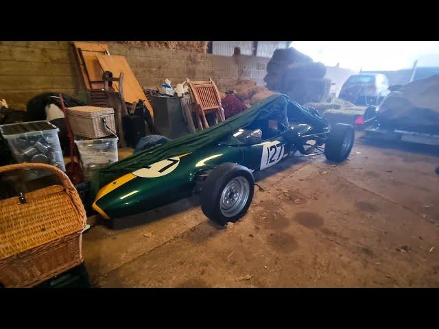 Uncovering an ABANDONED Formula 3 LOTUS Race Car! Ultimate BARN FIND! | IMSTOKZE