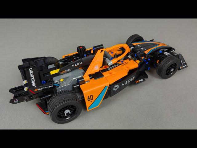 LEGO Technic 42169 NEOM McLaren Formula E Race Car Speed Build