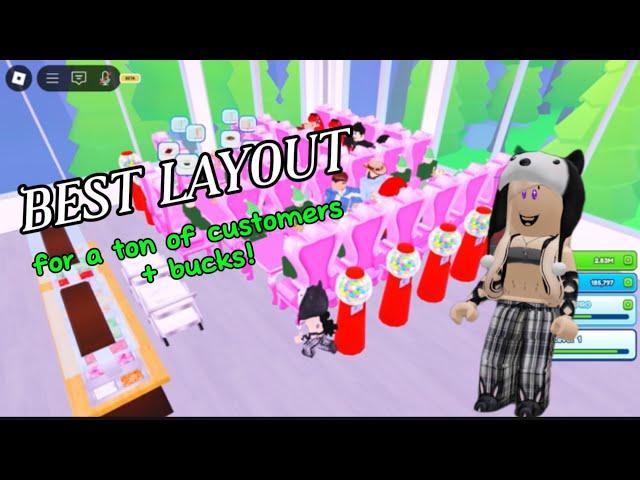 BUILD MY RESTAURANT WITH ME!! (best layout in my restaurant roblox)